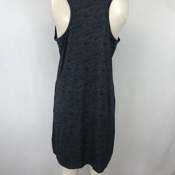 MOUNTAIN HARDWEAR - WOMEN'S MEDIUM - BLUE SLEEVELESS  SUMMER LIGHTWEIGHT DRESS - Picture 3 of 5